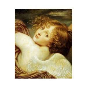 Cupid by Jean Baptiste Greuze. size 17 inches width by 20 inches 