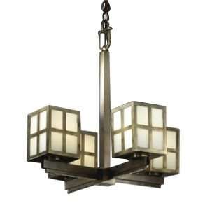 Plus Windows Chandelier by Justice Design Group   R131808, Size Small 