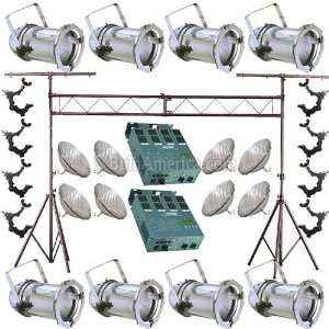   PAR CAN 56 500w PAR56 WFL Dimmer O Clamp Truss 2805 