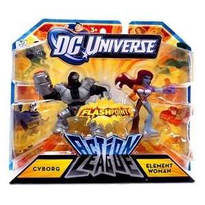  DC Universe Action League FLASHPOINT Mini Figure 2Pack 