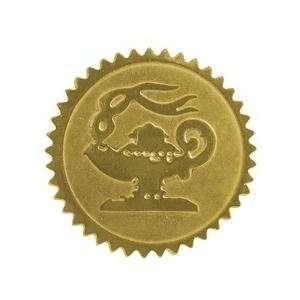    Lamp of Learning Embossed Certificate Seals
