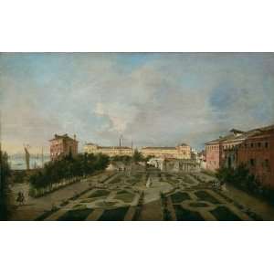   Francesco Lazzaro Guardi   24 x 14 inches   The Gar