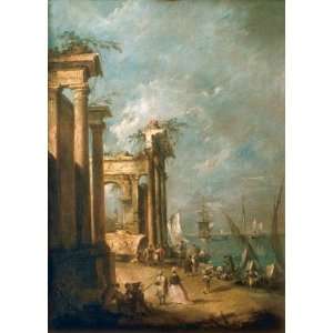   Francesco Lazzaro Guardi   24 x 34 inches   Roman R