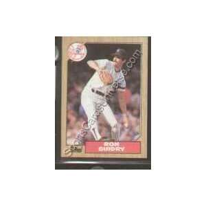  1987 Topps Regular #375 Ron Guidry, New York Yankees 