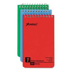  Ampad Products   Ampad   Wirebound Pocket Memo Book 