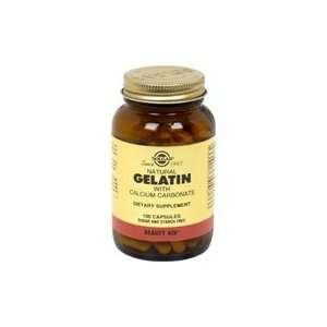 Gelatin Capsules with Calcium   100 caps