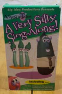 Veggie Tales A VERY SILLY SING ALONG VHS VIDEO  