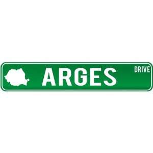  New  Arges Drive   Sign / Signs  Romania Street Sign 