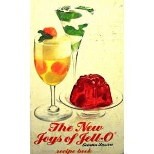  The New Joys of Jell O Gelatin Dessert recipe book 