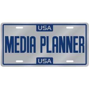 New  Usa Media Planner  License Plate Occupations 