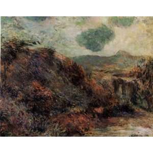  Oil Painting Mountain Landscape Paul Gauguin Hand 