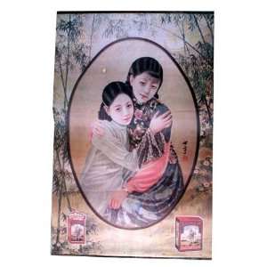 Chinese Shanghai Girls Advertisement Poster 