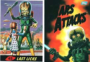 MARS ATTACKS TOPPS ARCHIVES 1994 SET(100) WITH WRAPPER  