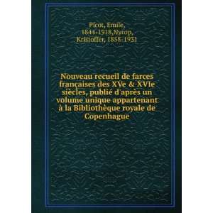   Copenhague Emile, 1844 1918,Nyrop, Kristoffer, 1858 1931 Picot Books