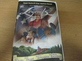 AMERICAN LEGENDS DISNEY JAMES EARL JONES VHS 786936167191  