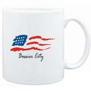 Mug White  Bossier City   US Flag  Usa Cities  Sports 