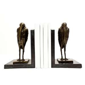  Perching Birds Book Ends Holder