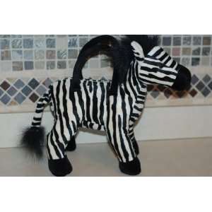  Russ Plush Zebra Purse Toys & Games