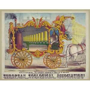  Reprint Calliope The wonderful Operonicon or Steam Car of the Muses 
