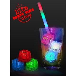 Light Up Party Reusable Rainbow Ice Cubes (1 cube) by litecubes