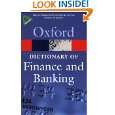 Dictionary of Finance and Banking (Oxford Paperback Reference) by 
