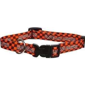  Hunter MFG Cleveland Browns Dog Collar, Medium Pet 