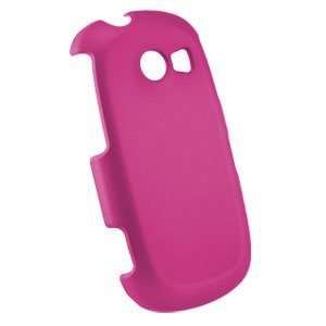  Rubberized Hot Pink Snap On Cover for Samsung Flight II 
