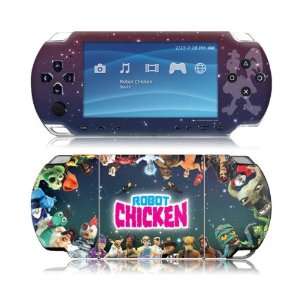   MS ROCH10014 Sony PSP Slim  Robot Chicken  Starry Skin Toys & Games