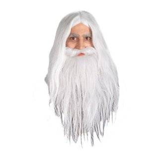   lord of the rings gandalf beard and set wig by rubie s costume co buy