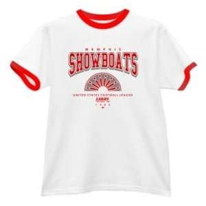  Memphis Showboats USFL Ringer T Shirt