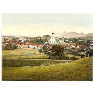  Murnau,general view,Upper Bavaria,Germany,c1895