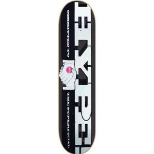  Hype Handshake Grey Deck 8.25 Skateboard Decks Sports 