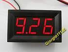 Mini Red LED Digital Panel AMP Meter Gauge 0~9.99A