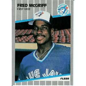  1989 Fleer #240 Fred McGriff