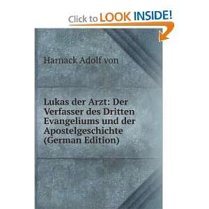   (German Edition) (9785874006341) Harnack Adolf von Books