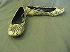 PAIR Womens Mossimo Valera Studded Toe Flats Pewter Odell Silver 