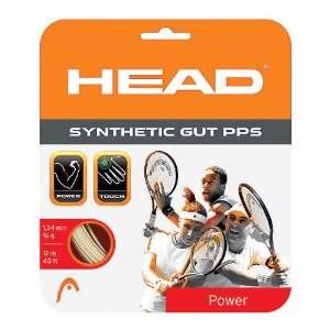  Head Synthetic Gut PPS Tennis String Set   18 gauge 