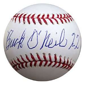  Buck ONeil Autographed / Signed Baseball Sports 