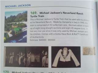   JACKSON OWN PERSONAL AMUSEMENT RIDE TRAIN FROM NEVERLAND  