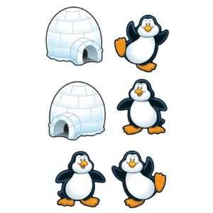   CD 120048 Cut out Buddies Penguins And Igloos