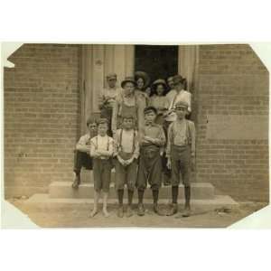  All work in Delta Cotton Mills, Mc Comb, Miss. Smallest boy, a band 