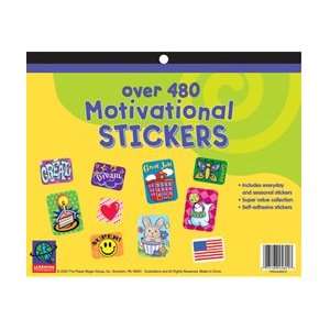   Eureka Jumbo Motivational Sticker Book 480 Count Toys & Games