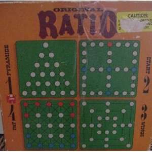  ORIGINAL VINTAGE RATIO BOARD GAME BY JUMBO   Made in 