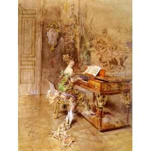  FRAMED oil paintings   Giovanni Boldini   24 x 32 inches 