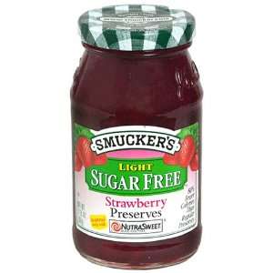 Smuckers Light Strawberry Preserves, Sugar Free, 12.75 oz (361 g 
