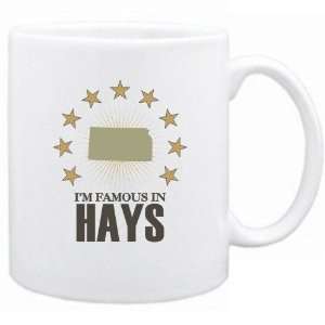    New  I Am Famous In Hays  Kansas Mug Usa City