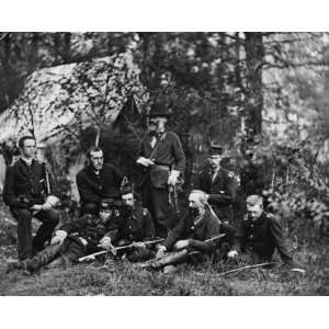   . Gen. Samuel P. Heintzelman and staff 1862 Aug. 7.