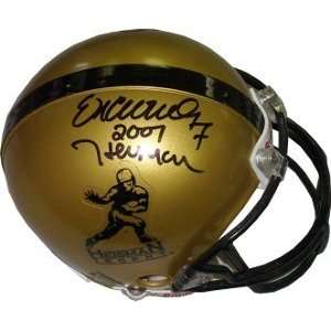 Eric Crouch signed Heisman Authentic Riddell Mini Helmet 2001 Heisman 