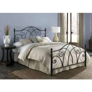 Fashion Bed Group B10A15 Deland Queen Metal Bed without Frame in Brown 