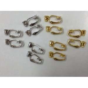  Clip on Earring Converter. SIX Pair Turn Any Post or Stud Earring 